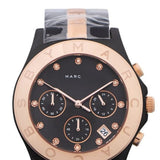 Buy Shop Marc Jacobs Blade Chronograph Grey Dial Two Tone Steel Strap Watch for Women - MBM8583 USA Online