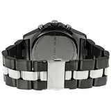 Buy Shop Marc Jacobs Blade Chronograph Black Dial Two Tone Steel Strap Watch for Women - MBM3179 USA Online