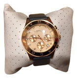 Buy Shop Marc Jacobs Blade Chronograph Rose Gold Dial Black Leather Strap Watch for Women - MBM1188 USA Online