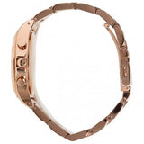 Buy Shop Marc Jacobs Blade Chronograph Rose Gold Dial Rose Gold Steel Strap Watch for Women - MBM3102 USA Online