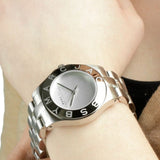Buy Shop Marc Jacobs Blade Chronograph Silver Dial Silver Steel Strap Watch for Women - MBM3125 USA Online