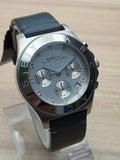 Buy Shop Marc Jacobs Blade Chronograph White Dial Black Leather Strap Watch for Women - MBM1189 USA Online