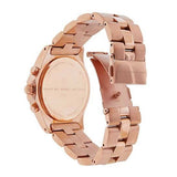 Buy Shop Marc Jacobs Blade Chronograph White Dial Rose Gold Steel Strap Watch for Women - MBM3082 USA Online