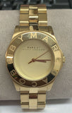 Buy Shop Marc Jacobs Blade Gold Dial Gold Steel Strap Watch for Women - MBM3126 USA Online