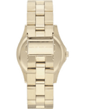 Buy Shop Marc Jacobs Blade Gold Dial Gold Steel Strap Watch for Women - MBM3126 USA Online