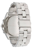 Marc Jacobs Blade White Dial SIlver Steel Strap Watch for Women - MBM3100