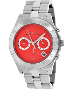 Buy Shop Marc Jacobs Blade Orange Dial Silver Steel Strap Watch for Women - MBM3306 USA Online