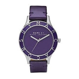 Buy Shop Marc Jacobs Blade Purple Dial Purple Leather Strap Watch for Women - MBM1158 USA Online