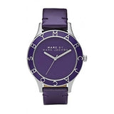 Buy Shop Marc Jacobs Blade Purple Dial Purple Leather Strap Watch for Women - MBM1158 USA Online