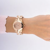 Buy Shop Marc Jacobs Blade Rose Gold Dial Rose Gold Steel Strap Watch for Women - MBM3127 USA Online