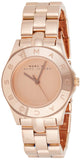 Buy Shop Marc Jacobs Blade Rose Gold Dial Rose Gold Steel Strap Watch for Women - MBM3127 USA Online