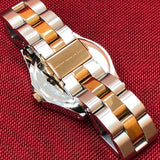 Buy Shop Marc Jacobs Blade Silver Dial Two Tone Steel Strap Watch for Women - MBM3129 USA Online