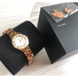Buy Shop Marc Jacobs Blade White Dial Rose Gold Steel Strap Watch for Women - MBM3076 USA Online