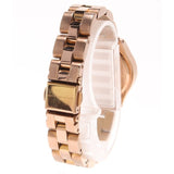 Buy Shop Marc Jacobs Blade White Dial Rose Gold Steel Strap Watch for Women - MBM3076 USA Online