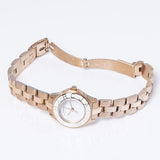 Buy Shop Marc Jacobs Blade White Dial Rose Gold Steel Strap Watch for Women - MBM3076 USA Online