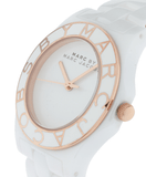 Buy Shop Marc Jacobs Blade White Dial White Ceramic Strap Watch for Women - MBM9502 USA Online