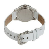Buy Shop Marc Jacobs Blade White Dial White Leather Strap Watch for Women - MBM1097 USA Online