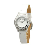 Buy Shop Marc Jacobs Blade White Dial White Leather Strap Watch for Women - MBM1097 USA Online