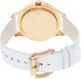 Buy Shop Marc Jacobs Blade White Dial White Leather Strap Watch for Women - MBM1201 USA Online