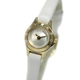 Buy Shop Marc Jacobs Blade White Dial White Leather Strap Watch for Women - MBM1344 USA Online