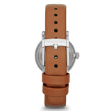 Buy Shop Marc Jacobs Baker White Dial Brown Leather Strap Watch for Women - MBM1270 USA Online
