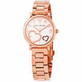 Buy Shop Marc Jacobs Classic White Dial Rose Gold Steel Strap Watch for Women - MJ3592 USA Online