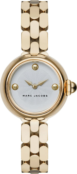 Buy Shop Marc Jacobs Courtney White Dial Gold Steel Strap Watch for Women - MJ3457 USA Online
