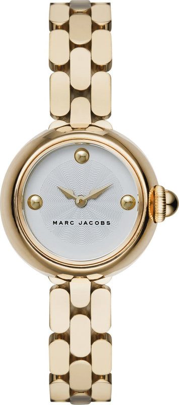 Buy Shop Marc Jacobs Courtney White Dial Gold Steel Strap Watch for Women - MJ3457 USA Online