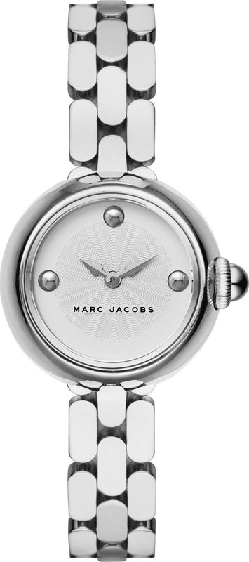Buy Shop Marc Jacobs Courtney Silver Dial Silver Steel Strap Watch for Women - MJ3456 USA Online