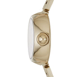 Buy Shop Marc Jacobs Courtney Mother of Pearl Black Dial Gold Steel Strap Watch for Women - MJ3460 USA Online
