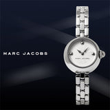 Buy Shop Marc Jacobs Courtney Mother of Pearl White Dial Silver Steel Strap Watch for Women - MJ3459 USA Online