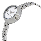 Buy Shop Marc Jacobs Courtney Mother of Pearl White Dial Silver Steel Strap Watch for Women - MJ3459 USA Online