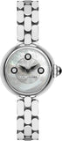 Buy Shop Marc Jacobs Courtney Mother of Pearl White Dial Silver Steel Strap Watch for Women - MJ3459 USA Online