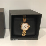 Buy Shop Marc Jacobs Courtney White Dial Rose Gold Steel Strap Watch for Women - MJ3458 USA Online