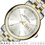 Buy Shop Marc Jacobs Fergus Silver Dial Two Tone Steel Strap Watch for Women - MBM3426 USA Online