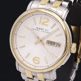 Buy Shop Marc Jacobs Fergus Silver Dial Two Tone Steel Strap Watch for Women - MBM8652 USA Online