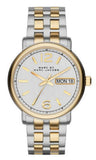 Buy Shop Marc Jacobs Fergus Silver Dial Two Tone Steel Strap Watch for Women - MBM8652 USA Online