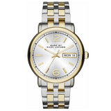 Buy Shop Marc Jacobs Fergus Silver Dial Two Tone Steel Strap Watch for Women - MBM8652 USA Online