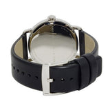 Buy Shop Marc Jacobs Fergus White Dial Black Leather Strap Watch for Men - MBM5076 USA Online