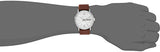 Buy Shop Marc Jacobs Fergus White Dial Brown Leather Strap Watch for Men - MBM5080 USA Online