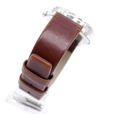 Buy Shop Marc Jacobs Fergus White Dial Brown Leather Strap Watch for Men - MBM5080 USA Online