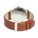 Buy Shop Marc Jacobs Fergus White Dial Brown Leather Strap Watch for Men - MBM5080 USA Online