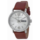 Buy Shop Marc Jacobs Fergus White Dial Brown Leather Strap Watch for Men - MBM5080 USA Online