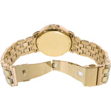Buy Shop Marc Jacobs Fergus White Dial Gold Steel Strap Watch for Women - MBM8647 USA Online