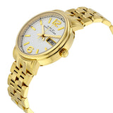 Buy Shop Marc Jacobs Fergus White Dial Gold Steel Strap Watch for Women - MBM8647 USA Online