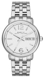 Buy Shop Marc Jacobs Fergus White Dial Silver Steel Strap Watch for Women - MBM8646 USA Online