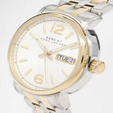 Buy Shop Marc Jacobs Fergus White Dial Two Tone Steel Strap Watch for Men - MBM5079 USA Online
