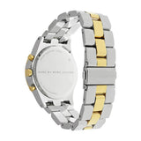 Buy Shop Marc Jacobs Henry Chronograph Silver Dial Two Tone Steel Strap Watch for Women - MBM3197 USA Online