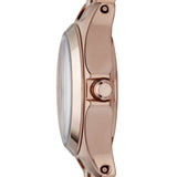 Buy Shop Marc Jacobs Henry Dinky Blue Dial Rose Gold Steel Strap Watch for Women - MBM3204 USA Online