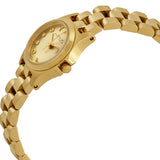 Buy Shop Marc Jacobs Henry Dinky Gold Dial Gold Steel Strap Watch for Women - MBM3199 USA Online